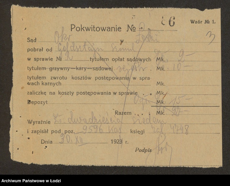 Obraz 5 z jednostki "Szmul Goldsztajn – sprzedaż naczyń kuchennych"