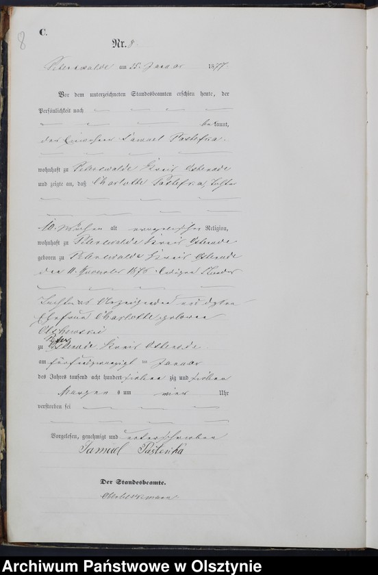 image.from.unit.number "Sterbe-Haupt-Register Nr 1 - 95"