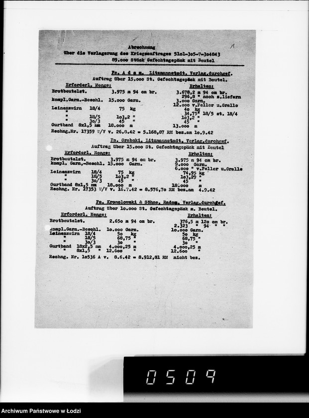 Obraz 3 z jednostki "Kriegsaufträge"