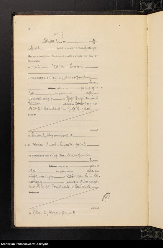 image.from.unit.number "Heiraths-Haupt-Register Nr 1 - 38"