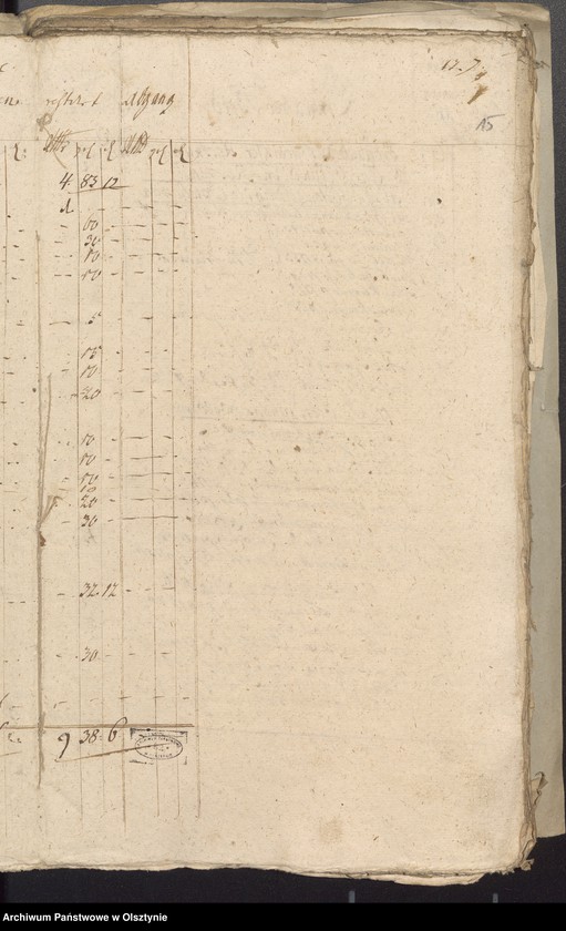 image.from.unit.number "Jahr Kirchen Rechnung der Seehestenschen Kirchen aller Einnahme und Ausgabe wie auch Bau-Rechnung"