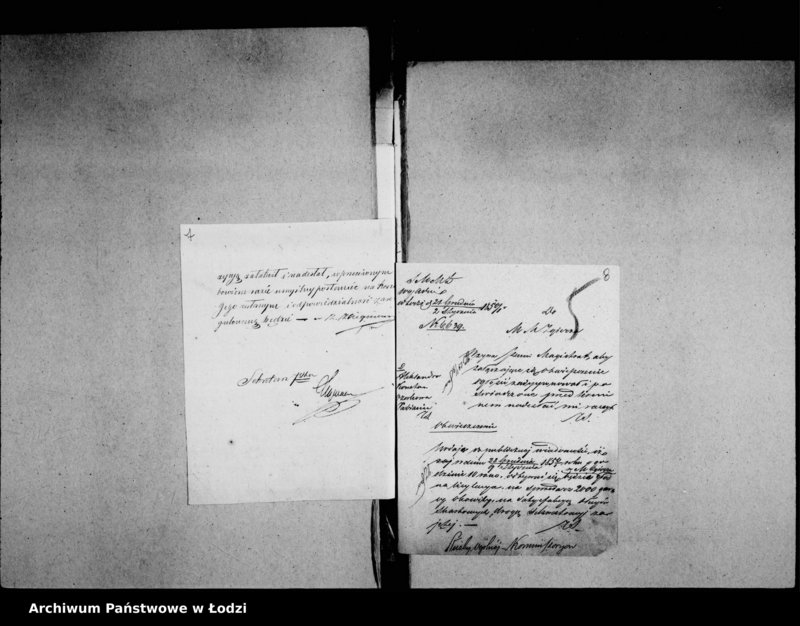 Obraz 8 z jednostki "Akta tyczące się komissoriów"