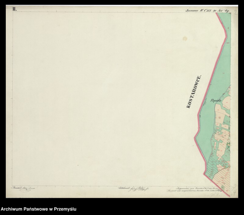 image.from.unit.number "Dorf Jurowce sammt Ortschaft Popiele in Galizien Sanoker Kreis"