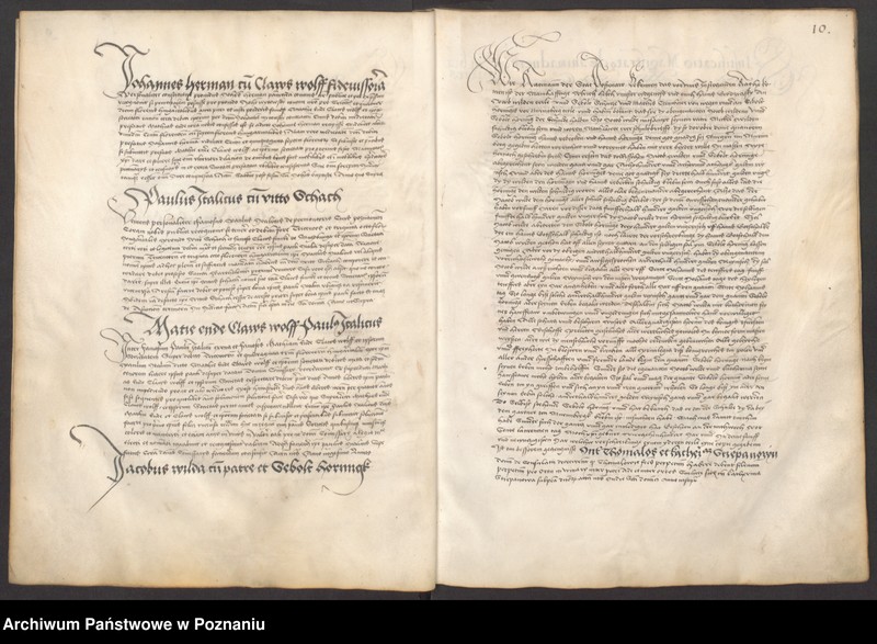 Obraz 14 z jednostki "Acta consularia civitatis Posnaniensis"