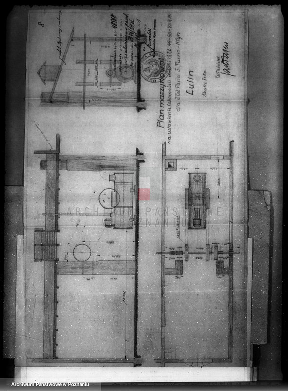 Obraz 12 z jednostki "Młyn parowy w Lulinie, pow. obornicki"