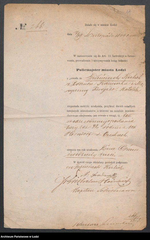 Obraz 13 z jednostki "[Aneksy od nr 266 do nr 274a]"