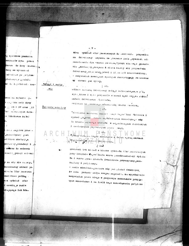 Obraz 20 z jednostki "Umowa dzierżawna majątku państwowego Pałczyn w powiecie wrzesińskim"