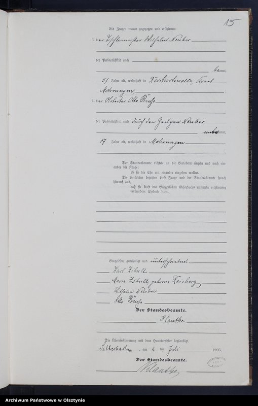 image.from.unit.number "Heiraths-Neben-Register Nr 1 - 16"