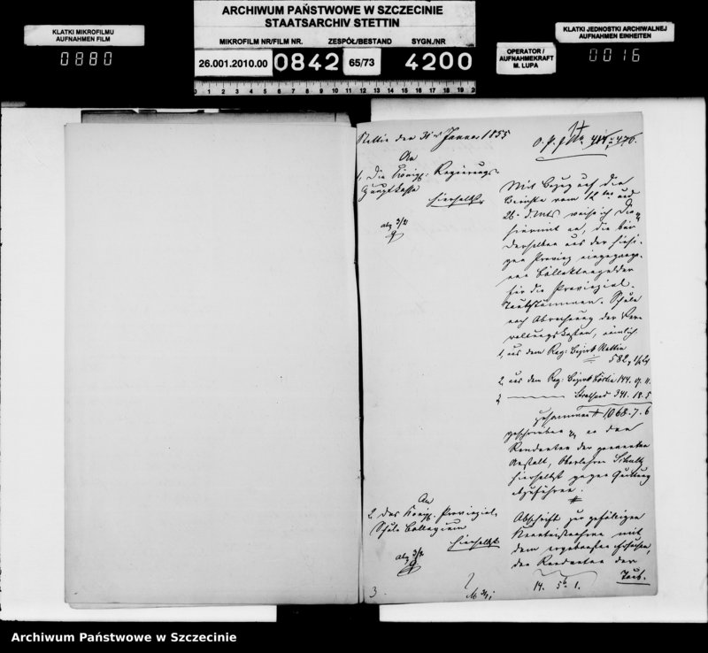 image.from.unit.number "Unterbringung von Taubstummen und deshalb getroffene Verwaltungen und gesammelten Gelder und wegen Errichtung eines Taubstummen-Lehr-Instituts für Pommern, vol. V"