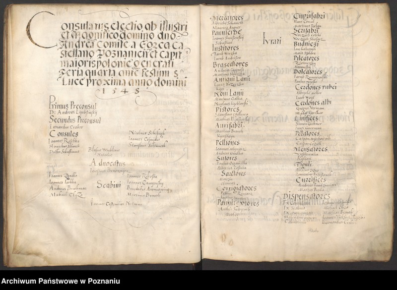 Obraz 14 z jednostki "Liber obligacionum, decretorum, quietationum, contractuum. Acta consulatus Posnaniensis ab anno 1548."