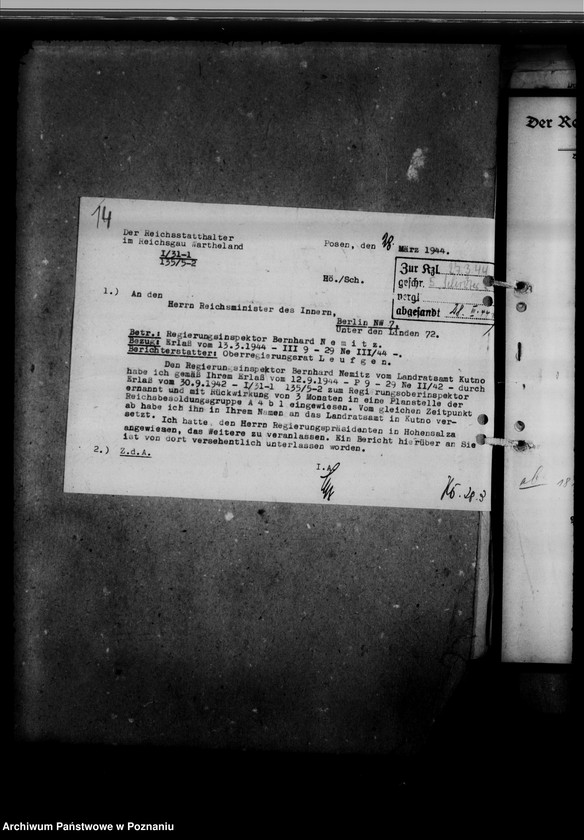 Obraz 18 z jednostki "Abordnung von Beamten"