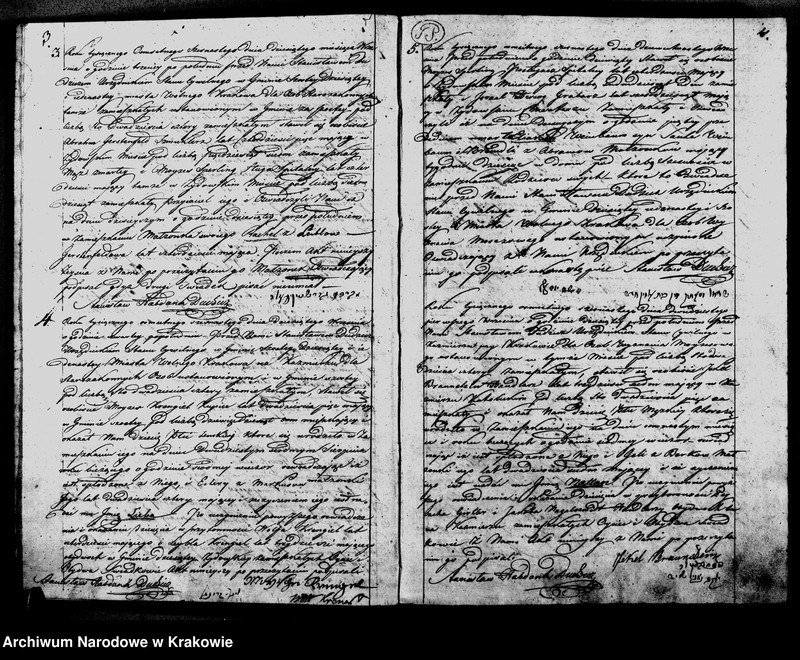 image.from.unit.number "Xięga IIga Akt Stanu Cywilnego dla Zgromadzenia Osób Wyznanania Moyzesowego w Wolnem Miescie Krakowie Zamieszkałych Obeymuiąca Akta Urodzenia i Przyznania Przysposobienia i Zeyscia w Roku 1816m prowadzona i Redagowana przez Stanisława Hebdank Dudzicza Urzędnika Stanu Cywilnego teyze Gminy"