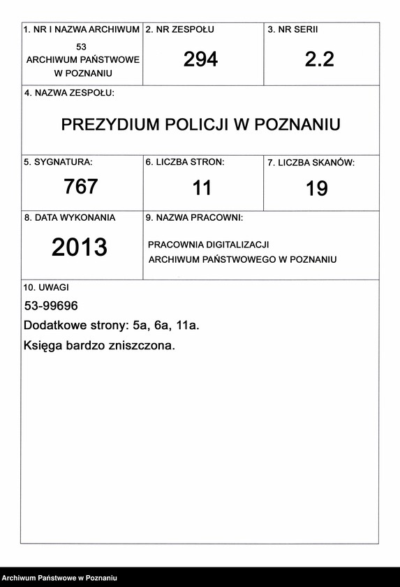 Obraz 1 z jednostki "A. betr. Thomas von Jackowski"