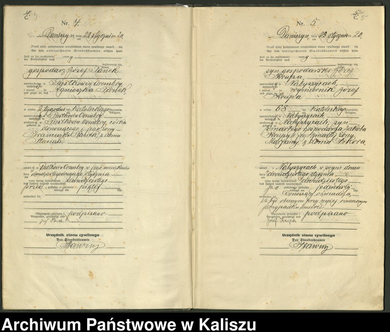 Obraz 6 z jednostki "[Księga zgonów]"
