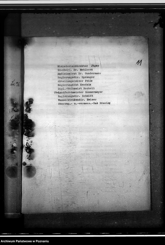 Obraz 15 z jednostki "Landeskulturtagung- korespondencja, spisy zaproszonych osób"