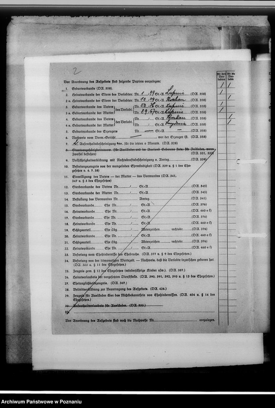 Obraz 6 z jednostki "[Uwierzytelnione odpisy z ksiąg kościelnych i urzędów stanu cywilnego]"