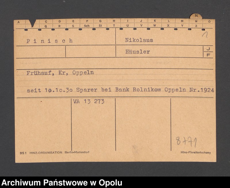 Obraz 3 z jednostki "[Pinisch Nikolaus, zam. Frühauf]"
