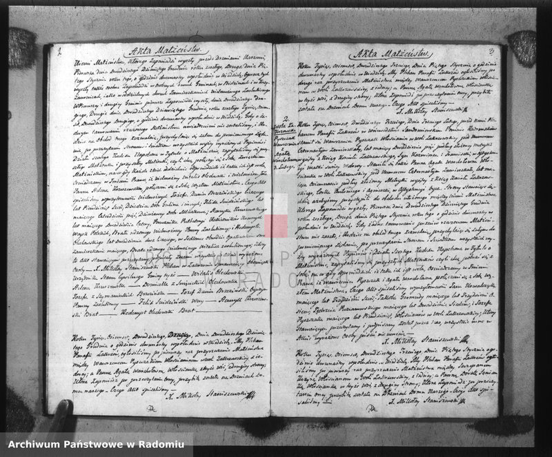 image.from.unit "Akta Stanu Cywilnego Parafii Zakrzów Małżeństw, Urodzeń i Zejścia na Rok 1823"