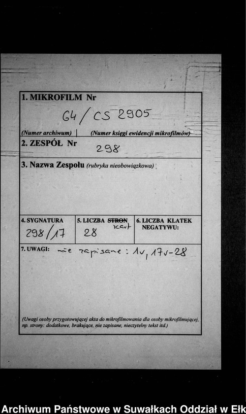 image.from.unit.number "Sterbe-Neben-Register des Preussischen Standes-Amtes Kehlen Kreis Angerburg"