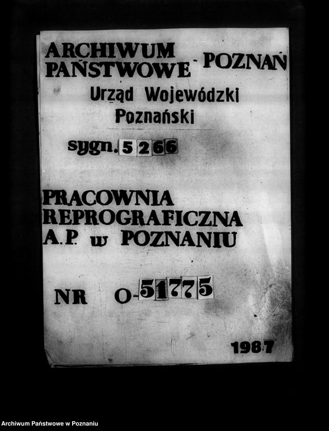 Obraz 1 z jednostki "Z. Niegolewski Chlewiska powiat szamotulski gospodarstwo rolne Z. Niegolewskiego nr woj. kotła 6845-"