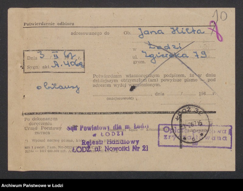 Obraz 12 z jednostki "Jan Hilt- prowadzenie cegielni"
