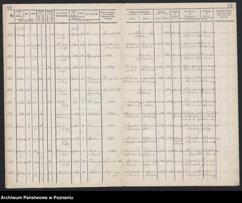 Obraz 13 z jednostki "Księga urodzeń"