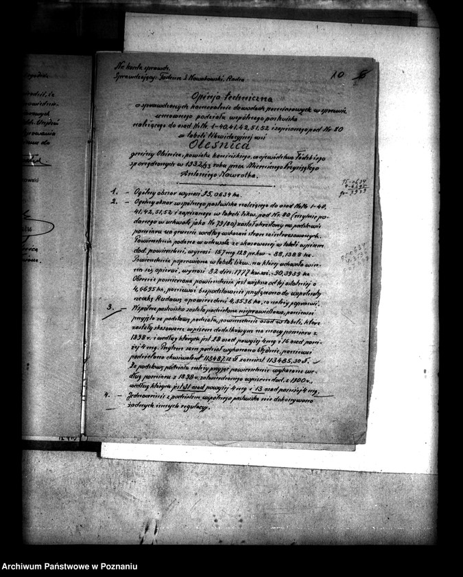 Obraz 15 z jednostki "Podział wspólnego pastwiska wsi Oleśnica powiatu konińskiego"