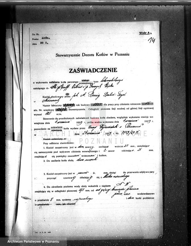 Obraz 19 z jednostki "St. Graff Ostrów i Fenrych, maj. Górka pług parowy"