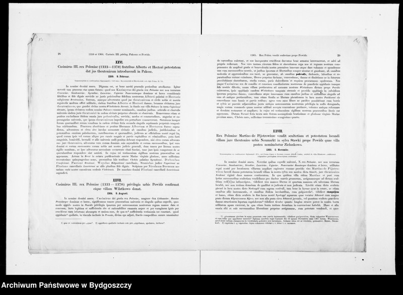 image.from.unit.number "Lateinische Urkunden Posener Städte. Hersg. von Heinrich Wuttke [1310-1425] - Memoriam Friderici Augusti Guilebmi Spotonii professoris olim lipsiensis Oratione de Gordianis Imperatoribus Romanis ab Aemilio Müllero pf. dr A.L.M habende die XXI M. Januarii A. 1861 ... Heinrich Wuttkie Specimen II Codicis Diplomatici Urbium Magni Ducatus Posnaniensie"
