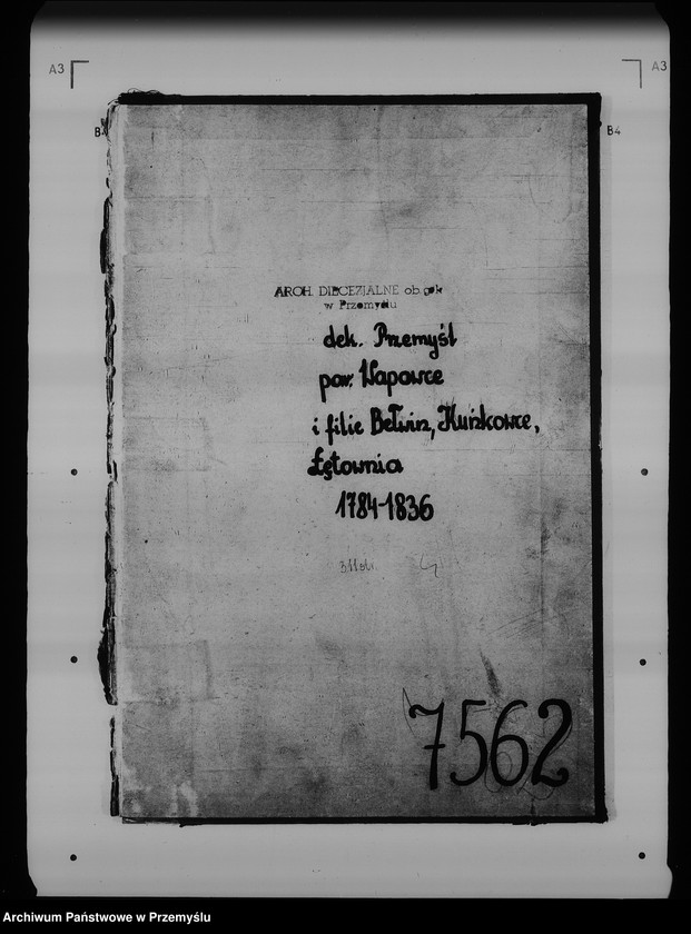 image.from.unit.number "[Kopie ksiąg metrykalnych parafii Wapowce z filiami Bełwin, Kuńkowce, Łętownia (dekanat Przemyśl)]"