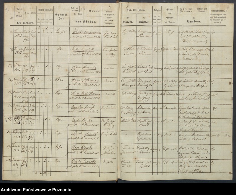 Obraz 6 z jednostki "[Akta urodzeń i chrztów, zapowiedzi i ślubów, zgonów i pogrzebów]"