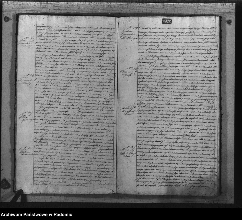 image.from.unit.number "Duplikat akt urodzenia, zaślubin i zeyścia z roku 1841 to jest od dnia 1 stycznia aż po koniec grudnia z parafii Głowaczów"