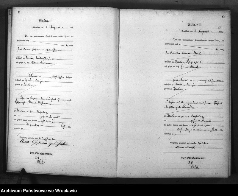 image.from.unit.number "Sterbe-Haupt-Register Breslau II 1882 Band 8"