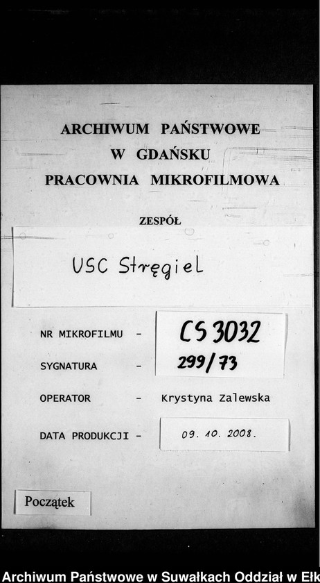 image.from.unit.number "Geburts-Neben-Register des Königlichen Preussischen Standes-Amtes Gr. Strengeln Kreis Angerburg"