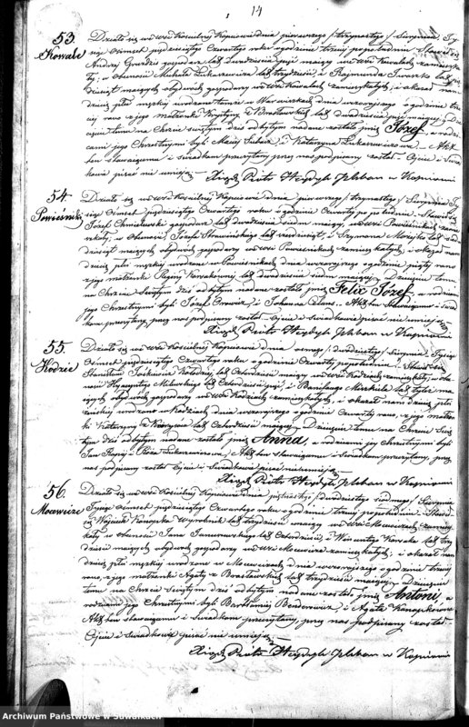 image.from.unit.number "Duplikat Aktów Urodzenia, Małżeństwa i Zeyscia Parafia Kopciowo z Roku 1854"