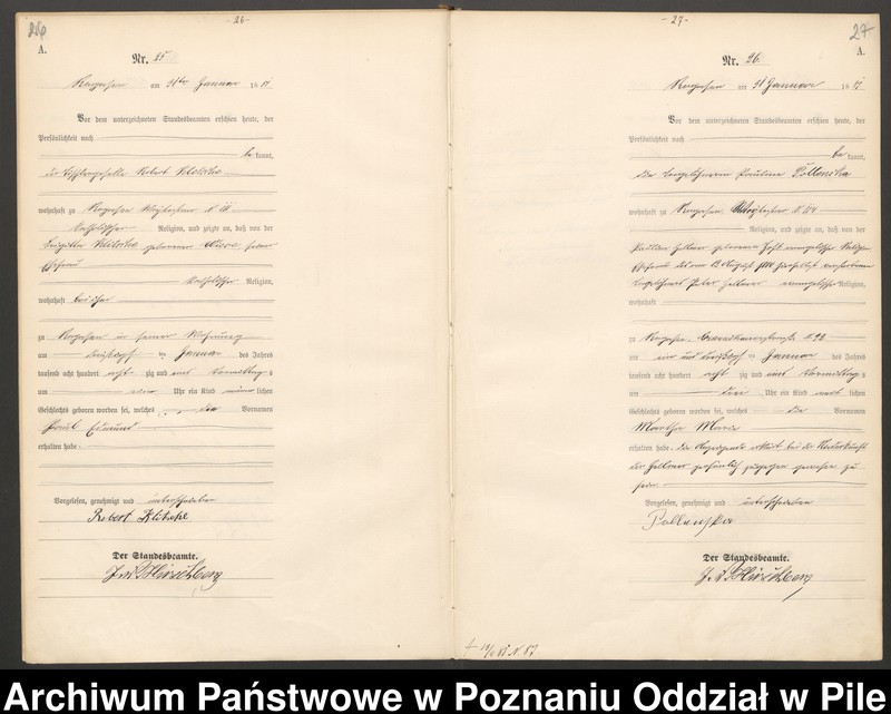 Obraz 16 z jednostki "Księga urodzeń"