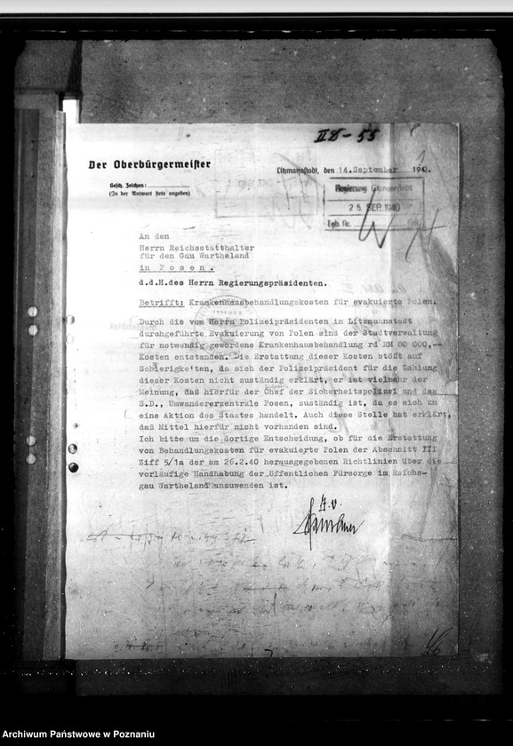 Obraz 5 z jednostki "Krankenhausbehandlungskosten für evakuierte Polen"