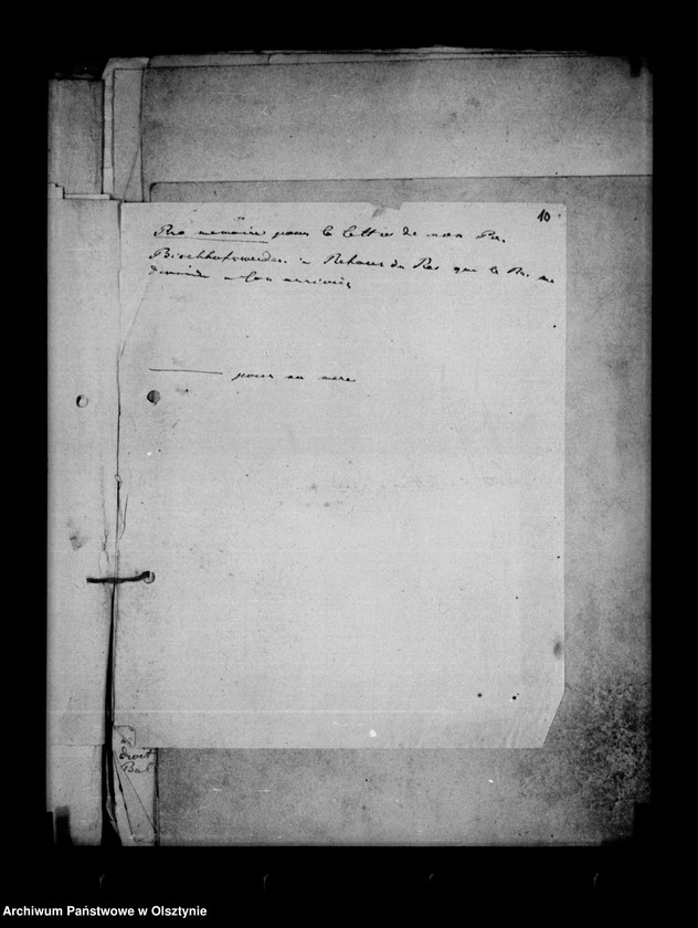 image.from.unit.number "/Papiers du Camp de Landau de Carl Fr. Lehndorff, Manöverbericht mit pro memorias/."