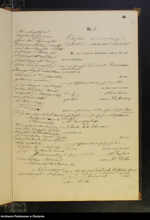 image.from.unit.number "Heiraths-Neben-Register Nr 1 - 10"