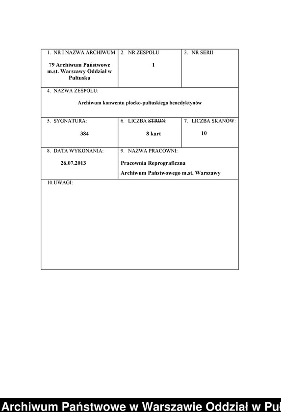 image.from.unit.number ""Rejestra wykazujące ilość wydanych z folwarku Świętego Krzyża do seminarium warzywa i owoców z obliczeniem na pieniądze, stosownie do cen targowych, zaprowadzone od dnia 1 lipca 1857 roku""
