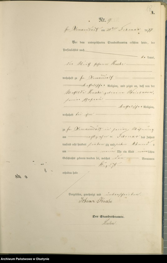 image.from.unit.number "Geburts-Haupt-Register Nr 1 - 130"