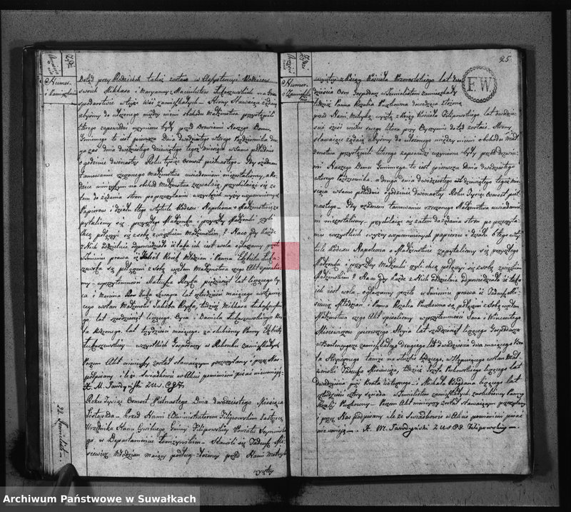 image.from.unit.number "Akta Zaślubionych Gminy Filipowskiey od 1-go Stycznia 1815 Roku"