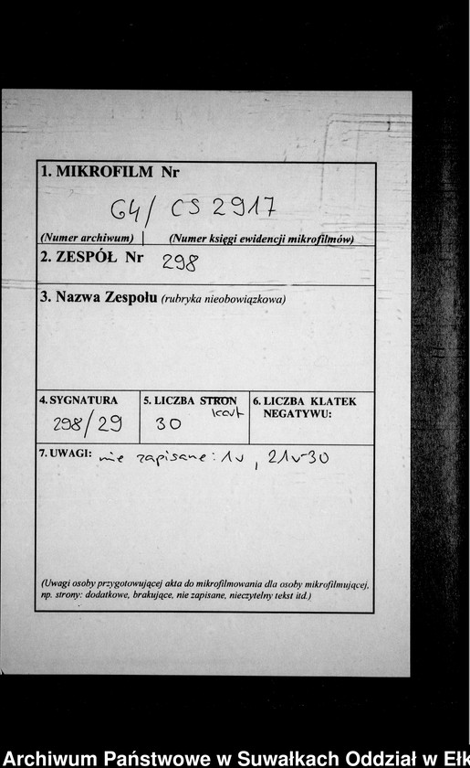 image.from.unit.number "Geburts-Neben-Register des Preussischen Standes-Amtes Kehlen Kreis Angerburg"