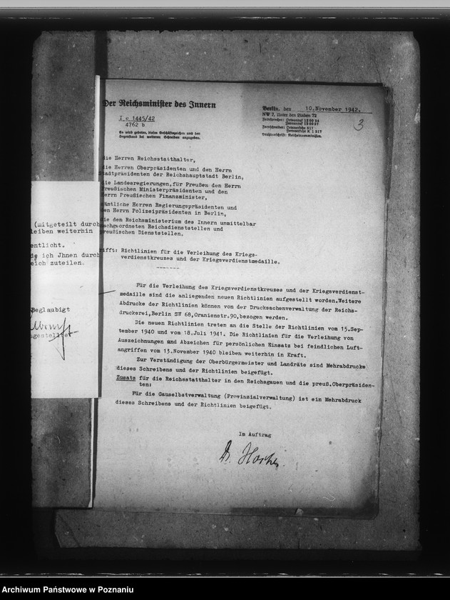 Obraz 7 z jednostki "Kriegsverdienstkreuz (przepisy)"