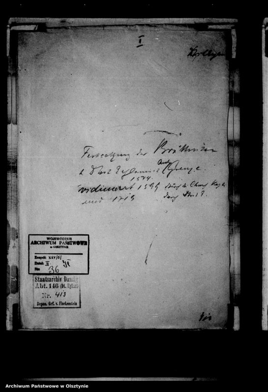 image.from.unit.number "Festsetzung den Grenze zwischen dem Gebiete von Brattiau und dem Amt Deutsch Eylau von 1544 an."