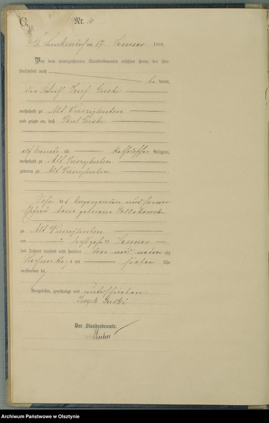 image.from.unit.number "Sterbe-Haupt-Register Nr 1 - 68 i 1 - 49"