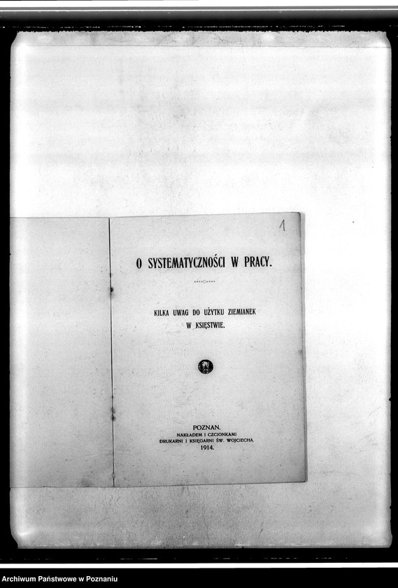 Obraz 5 z jednostki "Związek Pań Domu. I Instytut Gospodarstwa Domowego - Sekcja ogrodnicza. Stosunki z Izbą Rolniczą. Dział ekonomiczny. Sprawy programowe. Sprawy różne -m.in. korespondencja przewodniczącej Towarzystwa Ludwiki Żółtowskiej z Czacza"