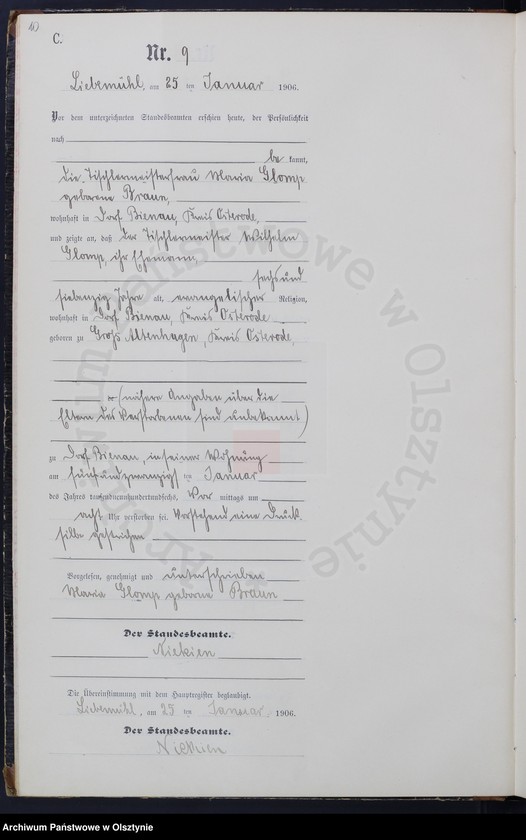 image.from.unit.number "Sterbe-Neben-Register Nr 1 - 78"