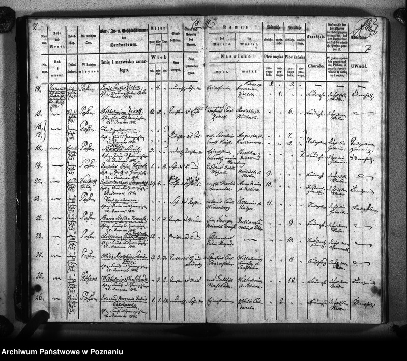 Obraz 10 z jednostki "Sterbenbuch"