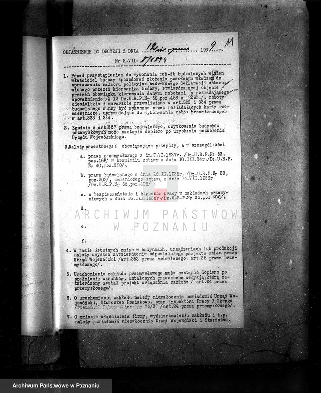 Obraz 16 z jednostki "Warsztat wulkanizacyjny J. Dabrowskiego w Gostyniu nr woj. kotła 6508"